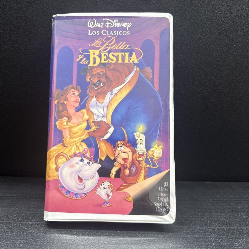 Disney La Bella y la Bestia (Beauty and the Beast) (VHS, SPANISH)